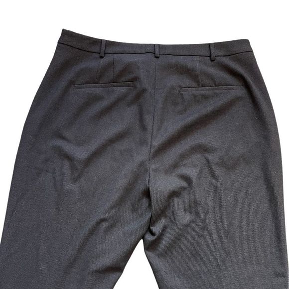 RW&CO Slim Curvy Fit Brown Tweed High Waist Cropped Dress Pant 14 - Picture 5 of 10